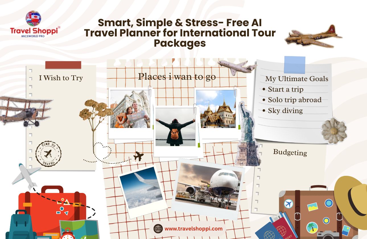 Smart, Simple & Stress- Free AI Travel Planner for International Tour Packages
